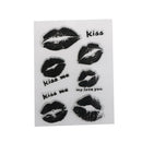 lip seal kiss scrapbook card album paper craft roller transparent stamp dec BX