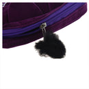 Cartoon Storage Case Travel Makeup Pouch Cosmetic Bag (Purple)