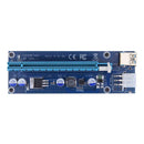 60cm PCI-E Riser1 X 16X PCI-E USB3.0 009S Adapter Card Cable for BTC Miner A