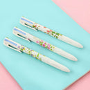 4 Colors In 1 Stationery Pen Automatic Ball Pen Fountain Student Office Gifts