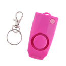 2x Personal Alarm Keychain SOS Emergency Self Protect Safety Alarms Tool