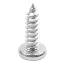 4.8x16mm Cross Round Head Sheet Metal Self Tapping Screws 30pcs J5H7