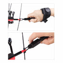Outdoor Caliper Release Aid Compound Bow Strap Shoot Trigger WristbandB Hn