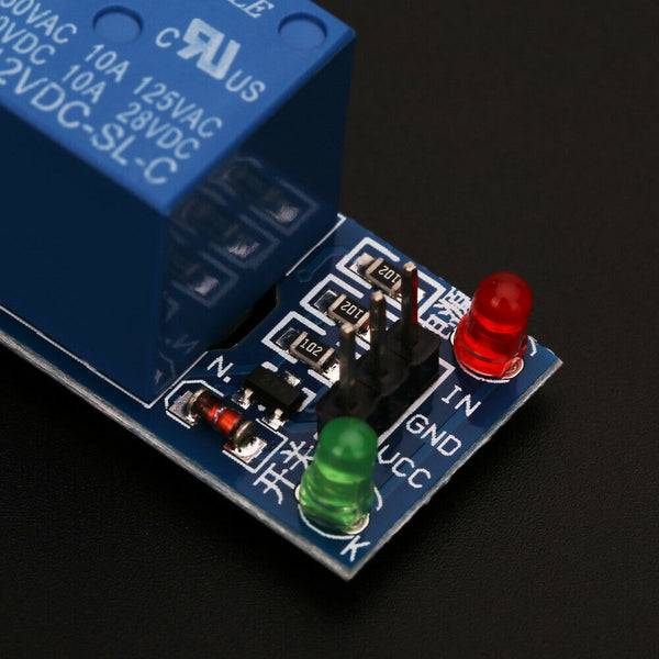 5Pcs 12V 1 Channel Relay Module Optocouple Board Shield for PIC AVR DSP ARM