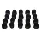 20Pack Studio Microphone Foam Mic WindShield Sponge Cover for KTV/Home Black