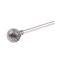 4mm x 10mm Round Ball Tip Diamond Burr Mounted Point Buffing Bit P7C3