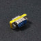 2pcs DB9 Male to Male Adapter Gender Changer Serial RS232 Coupler Straight