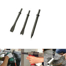 3pcs Repair Car Tire Scraper Hex Handle Gas Shovel Head Flat 45 Steel dgr UQV