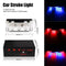 1 Set  6X 3LED Red And Blue Car Dash Flash Flash Emergency Police Warning Lights
