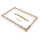 Rectangle Wood Embroidery Cross Stitch Tapestry Ring Hoop Frame Sewing Tool