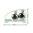 3pcs Luminous Sea Pole Double Bell Fish Bite Alarm Bow Bell Fishing Tools