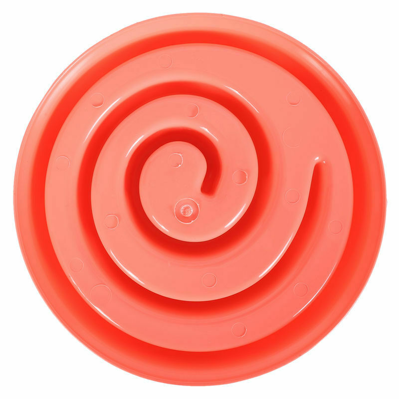 Pet Dog Feeding Food Bowls Puppy Slow Down Eating Feeder Dish Bowel Prevent