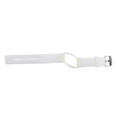 Black + White Sport Silicone Watch Band Wrist Strap with Buckle For Polar A360