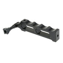 Black Selfie Stick Alloy Rod Handle for Action Camera for Gopro Hero