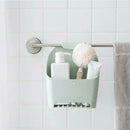 Stackable Bathroom Storage Box Drainable Punch-Free Toilet Rack Storage Box