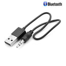 USB bluetooth audio aux receiver 3.5mm speakers music receptor For car media ^i