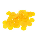 Portable 2 Set/200pcs Yellow+Green Plastic Bingo Markers Tokens for Kids Toys