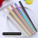 Stainless Steel Chopsticks Series-Reusable Multicolor Lightweight 304 Stain