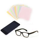 10x large microfiber cleaning cloth for screens lenses glasses 18*15cm 4color FT