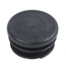 Plastic Round Cap Chair Table Legs Ribbed Tube Insert 22mm Dia 50 Pcs A1J2