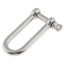 Boat Marine 3/8" D Ring Anchor Shackle Screw Pin - 304 Stainless Steel