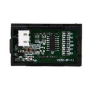 Mini DC 10V Blue LED Panel 3 Wire Digital Display Voltage Voltmeter