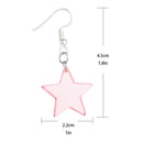 Fashion Jewelry Short Dangle Earring Star Retro Geometric Earring for Women B3V6