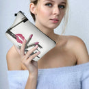 Roomy Cosmetic Bag,3 Piece Set Waterproof Toiletry Pouch Makeup With Zipper W1F4