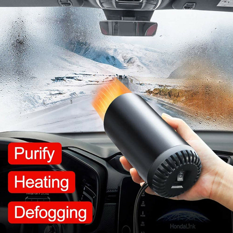 Car Heater - 12V 150W 2 in 1 Auto Heating Cooling Fan Purifier with Bracket