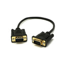 VGA HD15 Male To Male Cable Monitor M/F Extension Adapter Cord