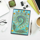 DIY Mandala Special Shaped Diamond Painting 50 Pages Sketchbook A5 Notebook
