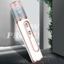 2000Mah Portable Handheld Air Humidifier Double Port Nano Facial Humidifier