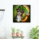Full Round Drill Picture DIY Costume Dog Diamond Painting Poster (W568)