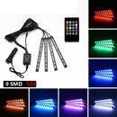 1PCS 5050 SMD 36LED DC12V RGB LED Strip Lights Car Interior IR Controller +Music