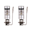 2pcs H3 100W Super Bright LED White Fog Tail Turn DRL Head Car Light Lamp Bulb