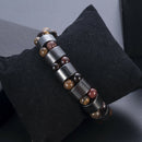 Magnetic Hematite Stretch Bracelet Bangle Chain Pain Relief Energy Powerful New