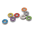 8pcs Chrome Steel Skateboard Bearings for Skateboards, Longboards, Quad Skates,