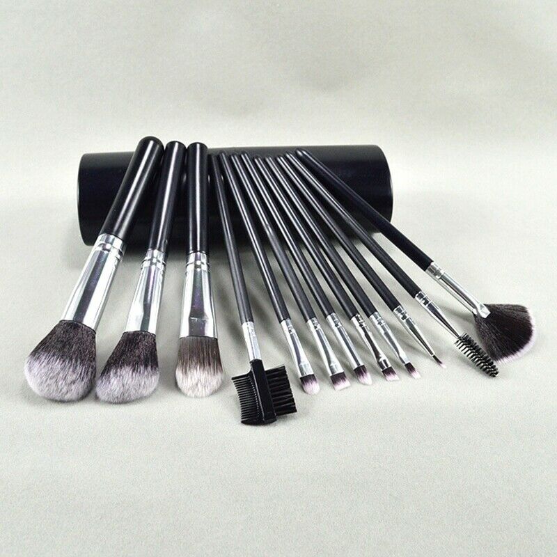 Meinaiqi 12 Pcs/Set Makup Brushes Kits Professional Beauty Makeup Tools Fou T5U6