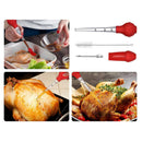 4Pcs Turkey Baster Silicone Turkey Seasoning Pump Drip Oil Seasoning Tube w