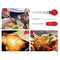 4Pcs Turkey Baster Silicone Turkey Seasoning Pump Drip Oil Seasoning Tube w