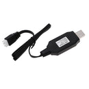RC USB Fast Charging Cable for WPL B14K B24K C14K C24K B16K B36K RC Battery