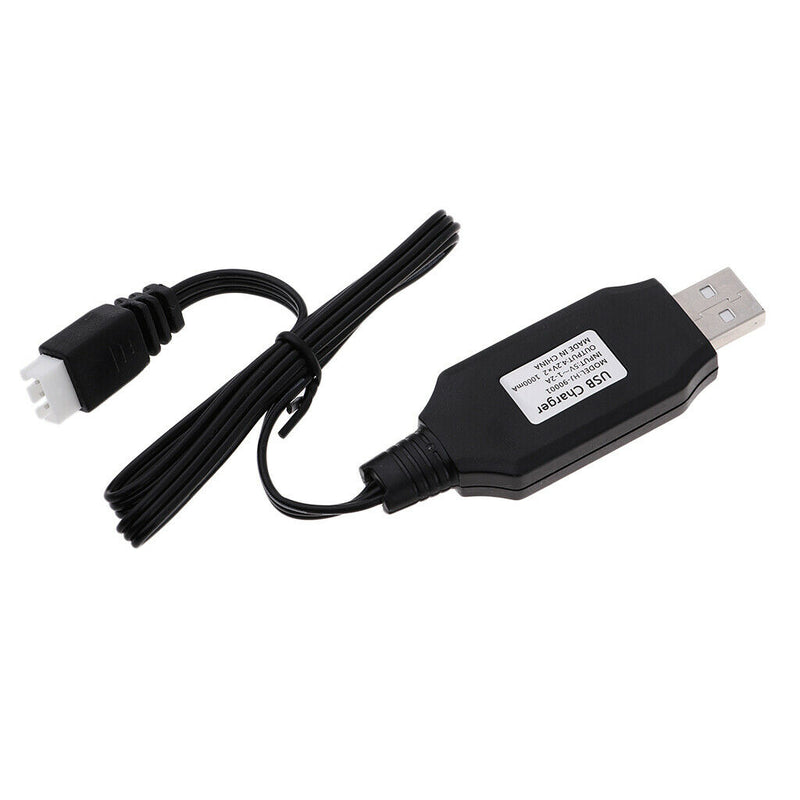 RC USB Fast Charging Cable for WPL B14K B24K C14K C24K B16K B36K RC Battery