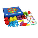 Creative Puzzle Box Wooden Blocks Montessori Kids Toys Dissection Shapes Ga D2E6