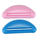 2 Pcs Blue Pink Plastic Toothpaste Creams Cosmetics Gels Squeezer Tool R5J4