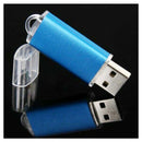 Blue 32GB USB2.0 Flash Drive Memory Stick Pen Data Storage Thumb Disk Gift