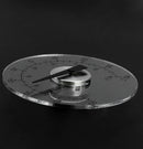 Circular Transparent Outdoor Window Thermometer Temperature Weather Station Tool