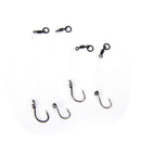 4 Ready Tied Chod Rigs Carp Fishing Tackle Barbless or Barbed Sizes 6, 8  OZ