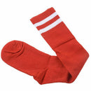 Children Sport Soccer Long Socks High Sock Baseball Hockey Socks (red)