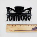6 Pieces Plastic Hair Clips Claw Women Hair Claw Clamps Hairpin (Black And