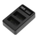 Np-W126 Usb Lcd Display Dual Port Battery Charger For Fujifilm Hs30Exr Hs33